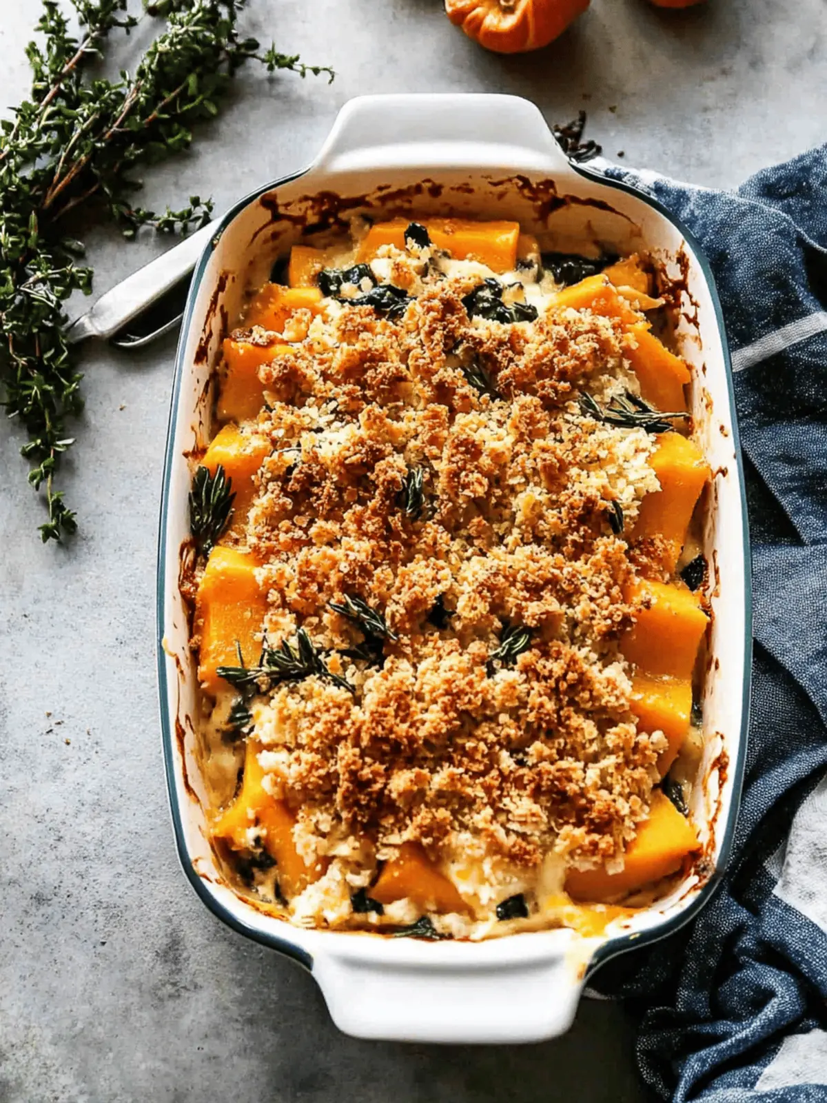 Butternut Squash Casserole