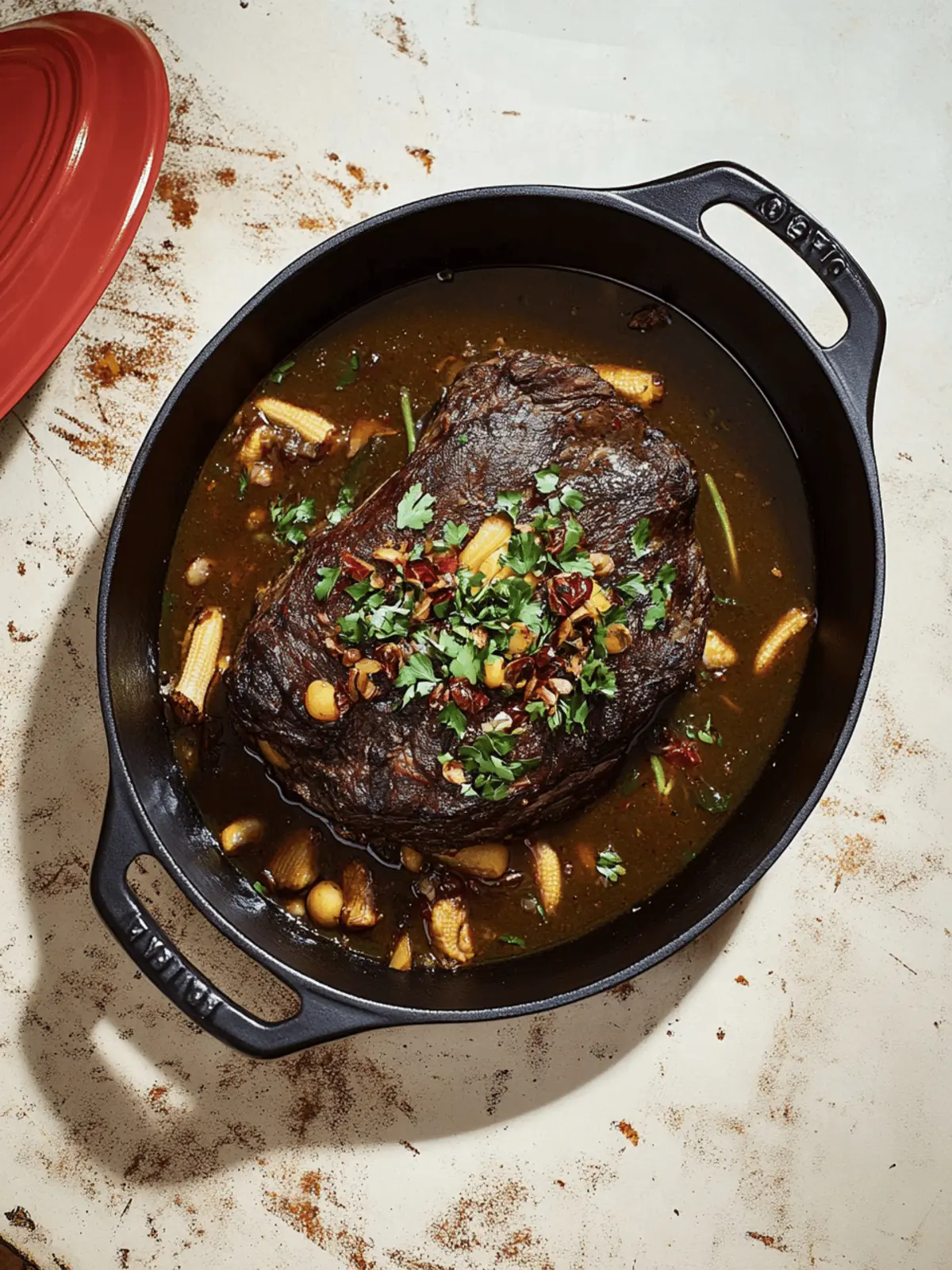 Savory Bison Pot Roast With Hominy That Will Wow Your Tastebuds 4 Bison Pot Roast With Hominy