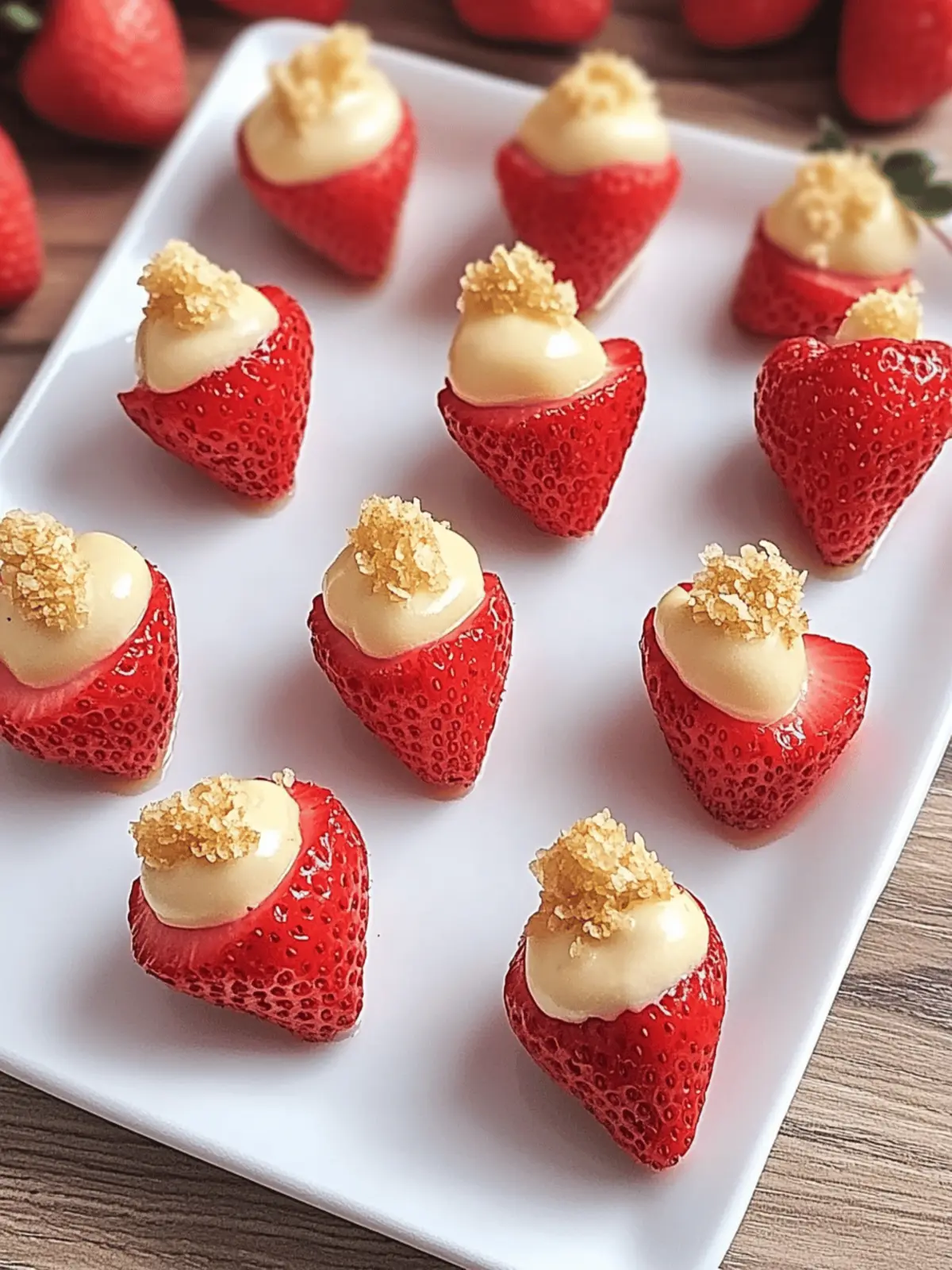 Deviled Strawberries