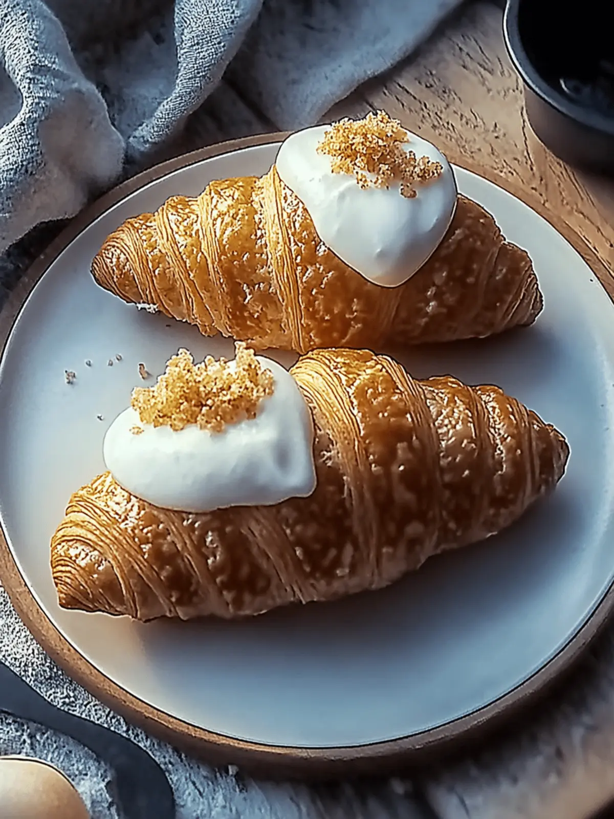 Shahi Tukda Croissant