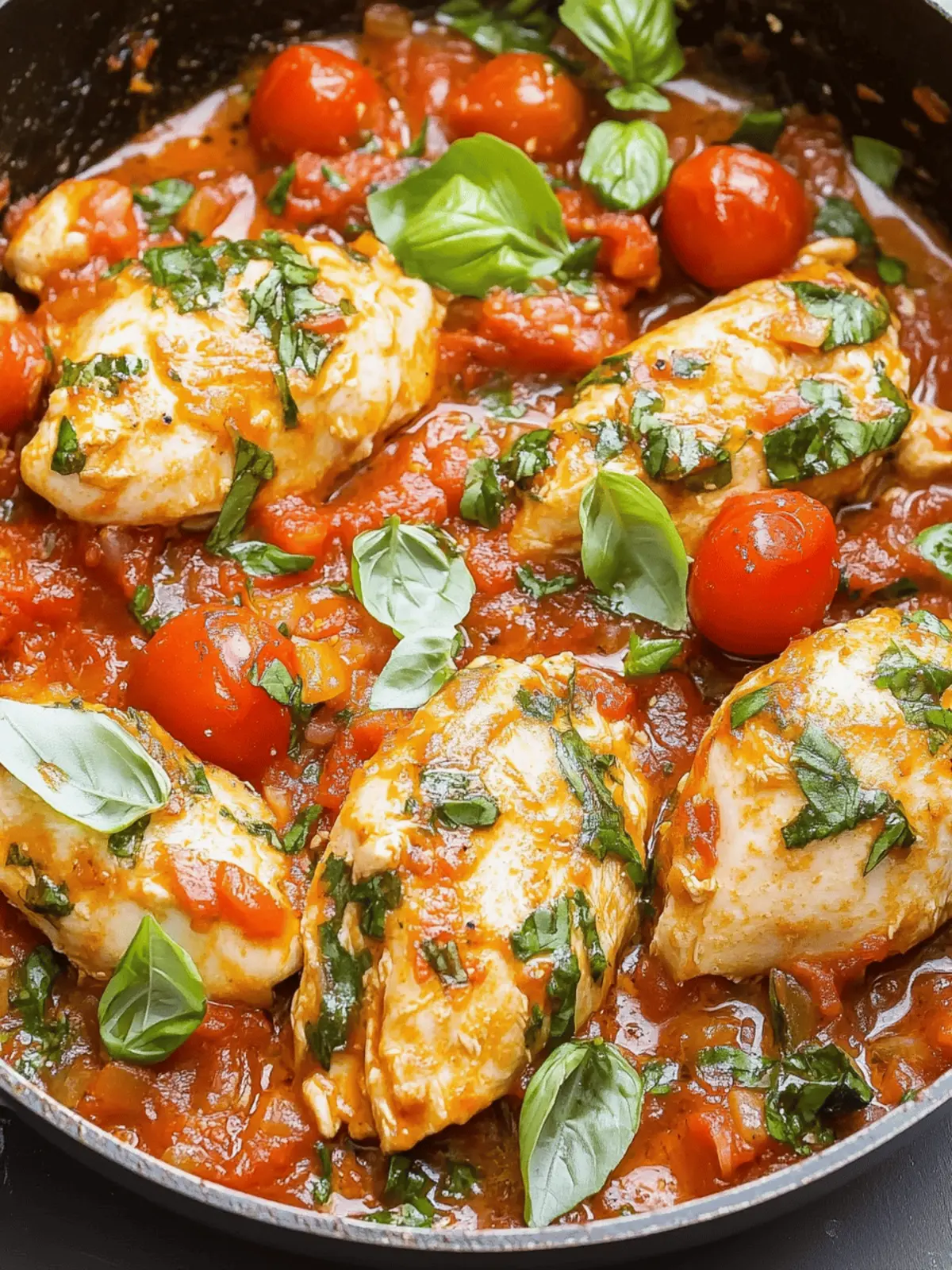 Chicken Pomodoro Skillet