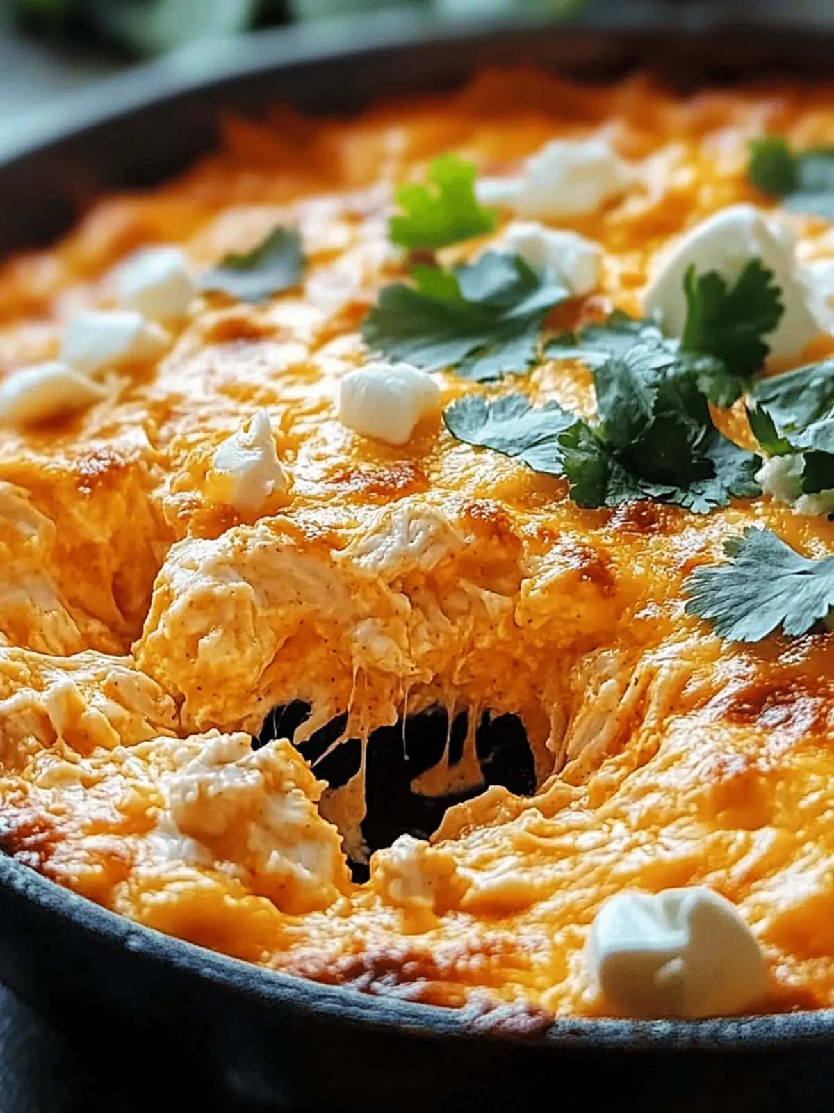 Quick Buffalo Chicken Dip