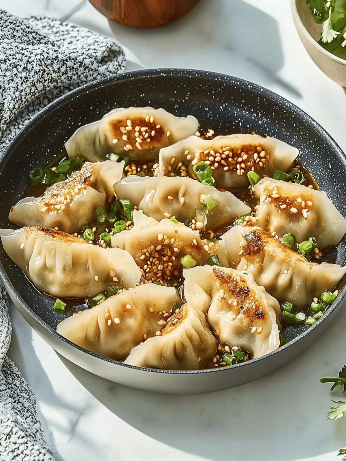 One Pan Dumpling