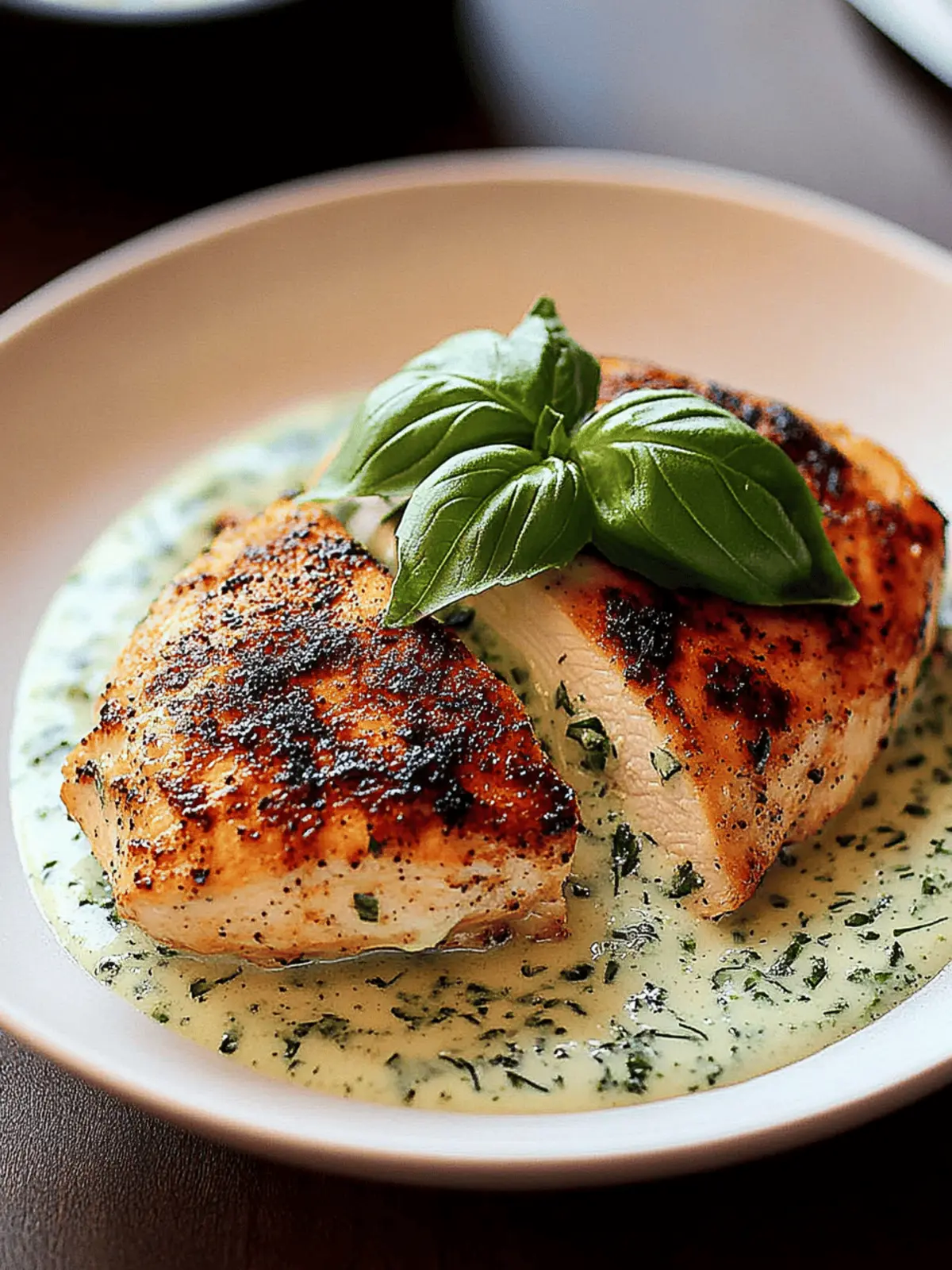 Creamy Basil Cream Chicken Ready in Just 35 Minutes 2 Basil Cream Chicken