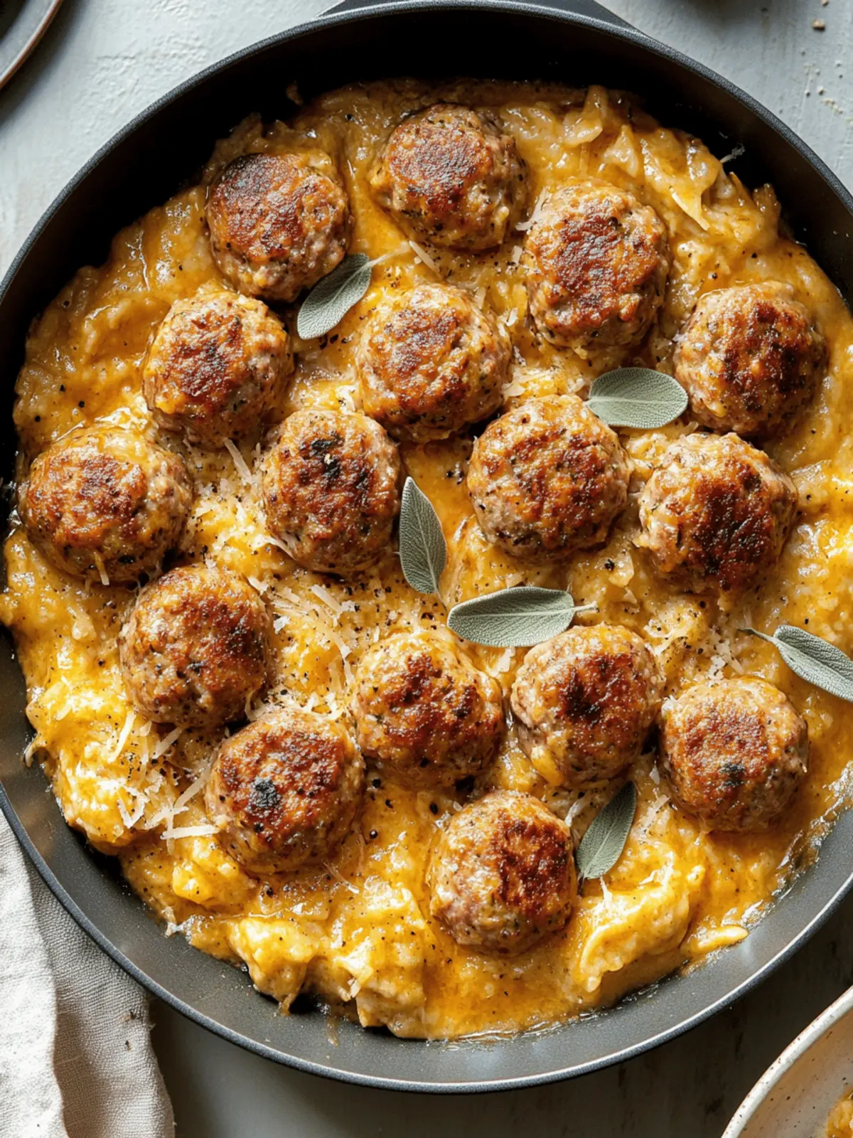 Sage Turkey Meatballs