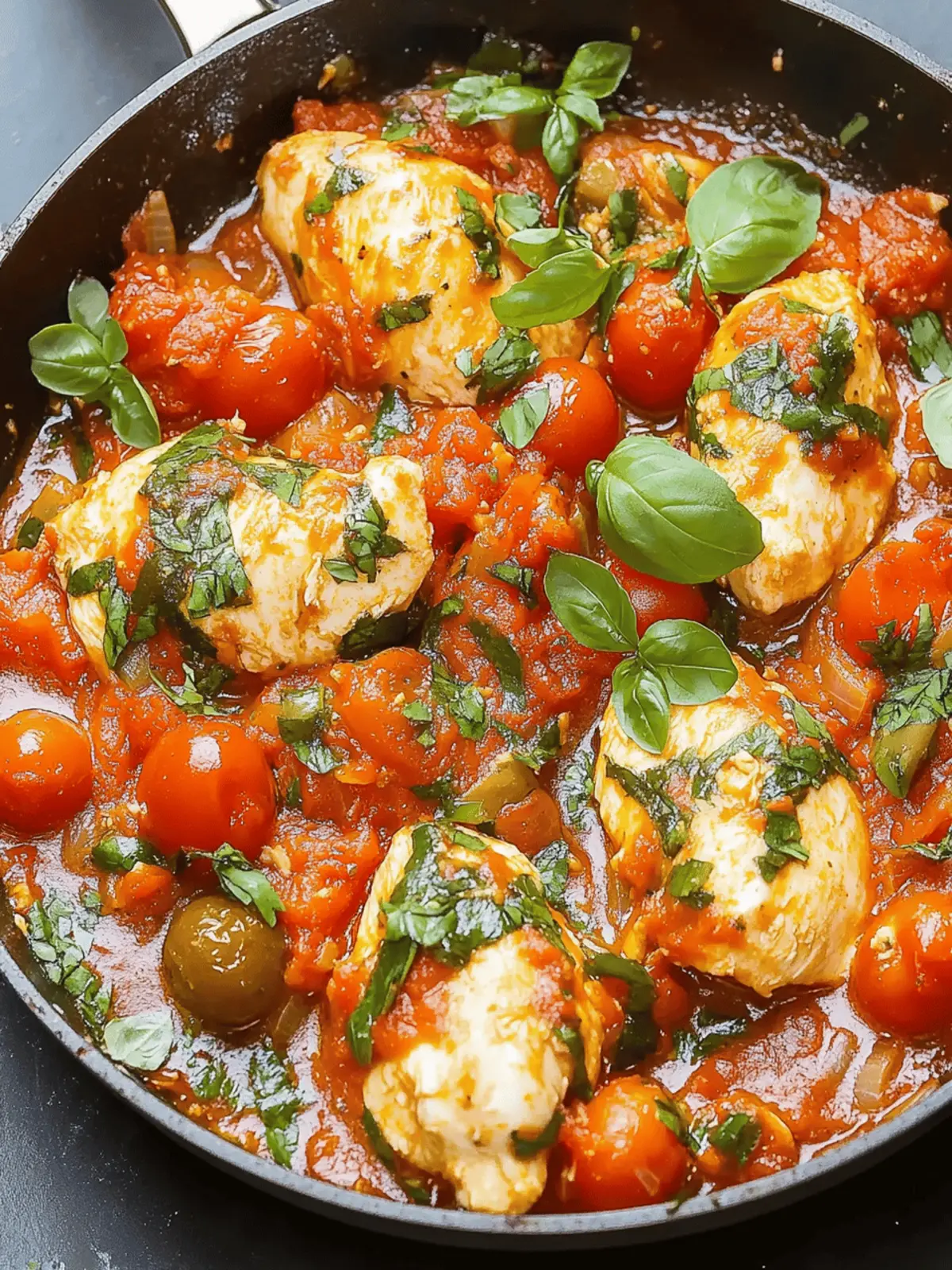 Chicken Pomodoro Skillet