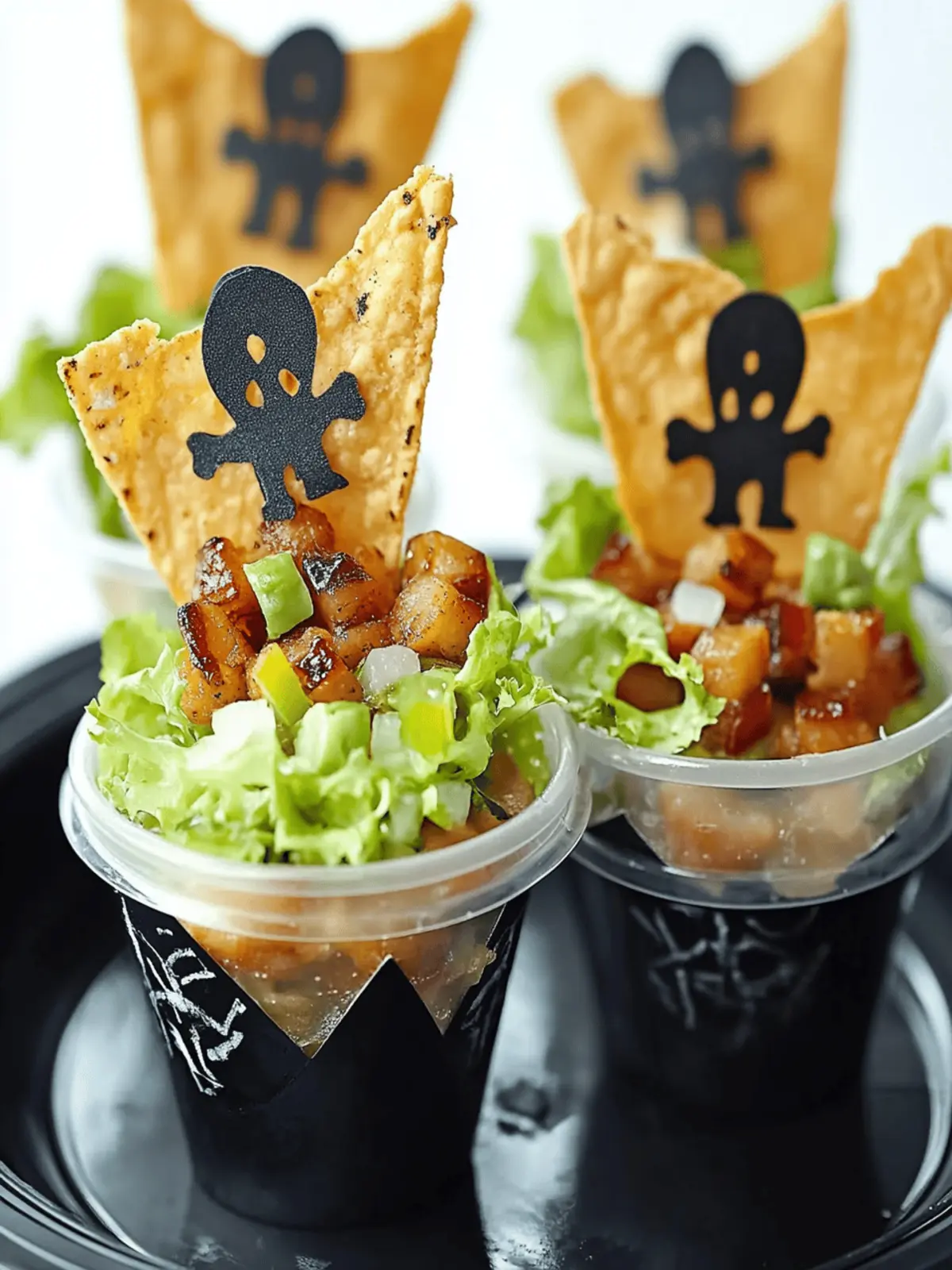 Graveyard Taco Cups