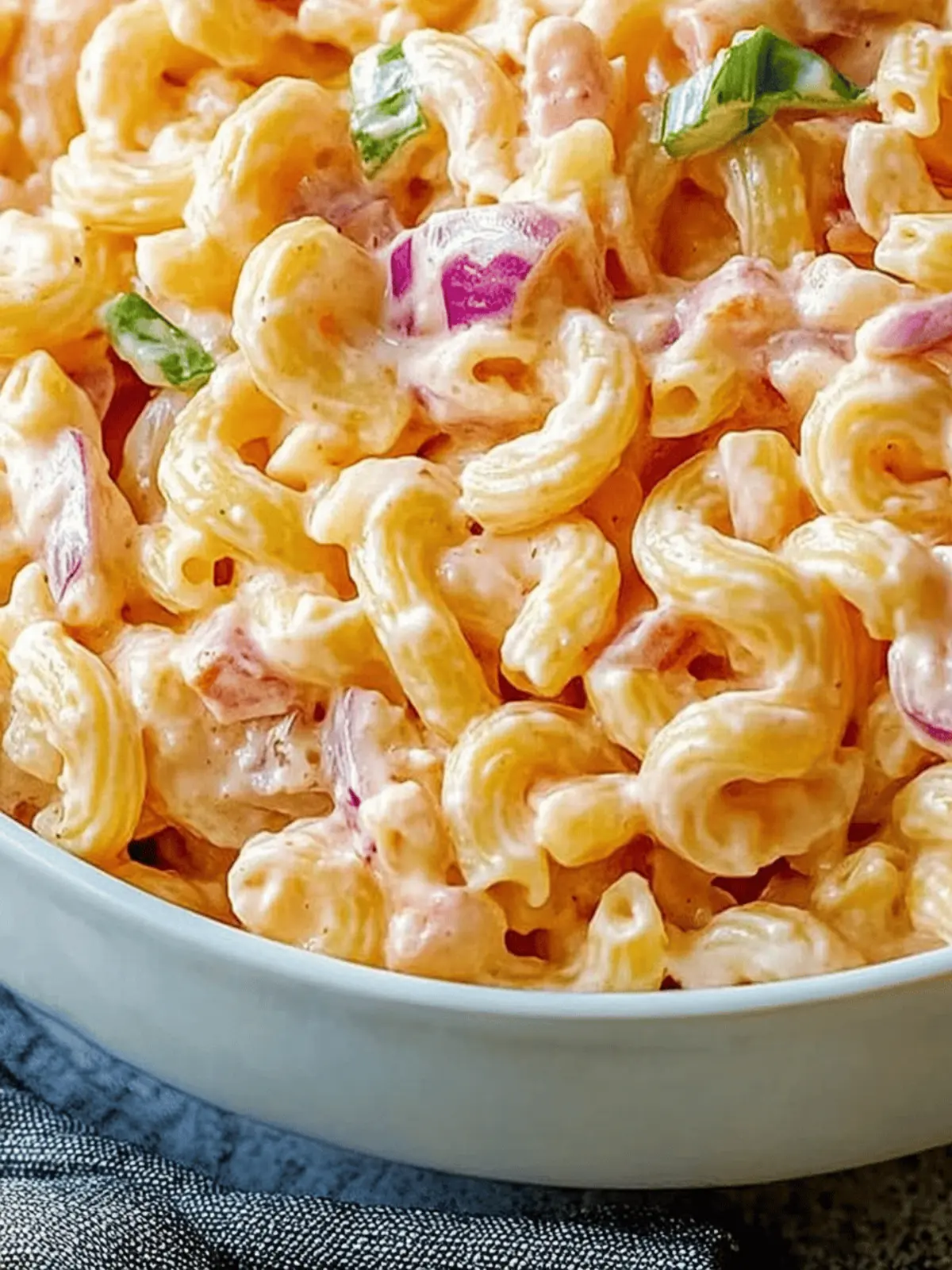 Pink Cadillac Pasta Salad