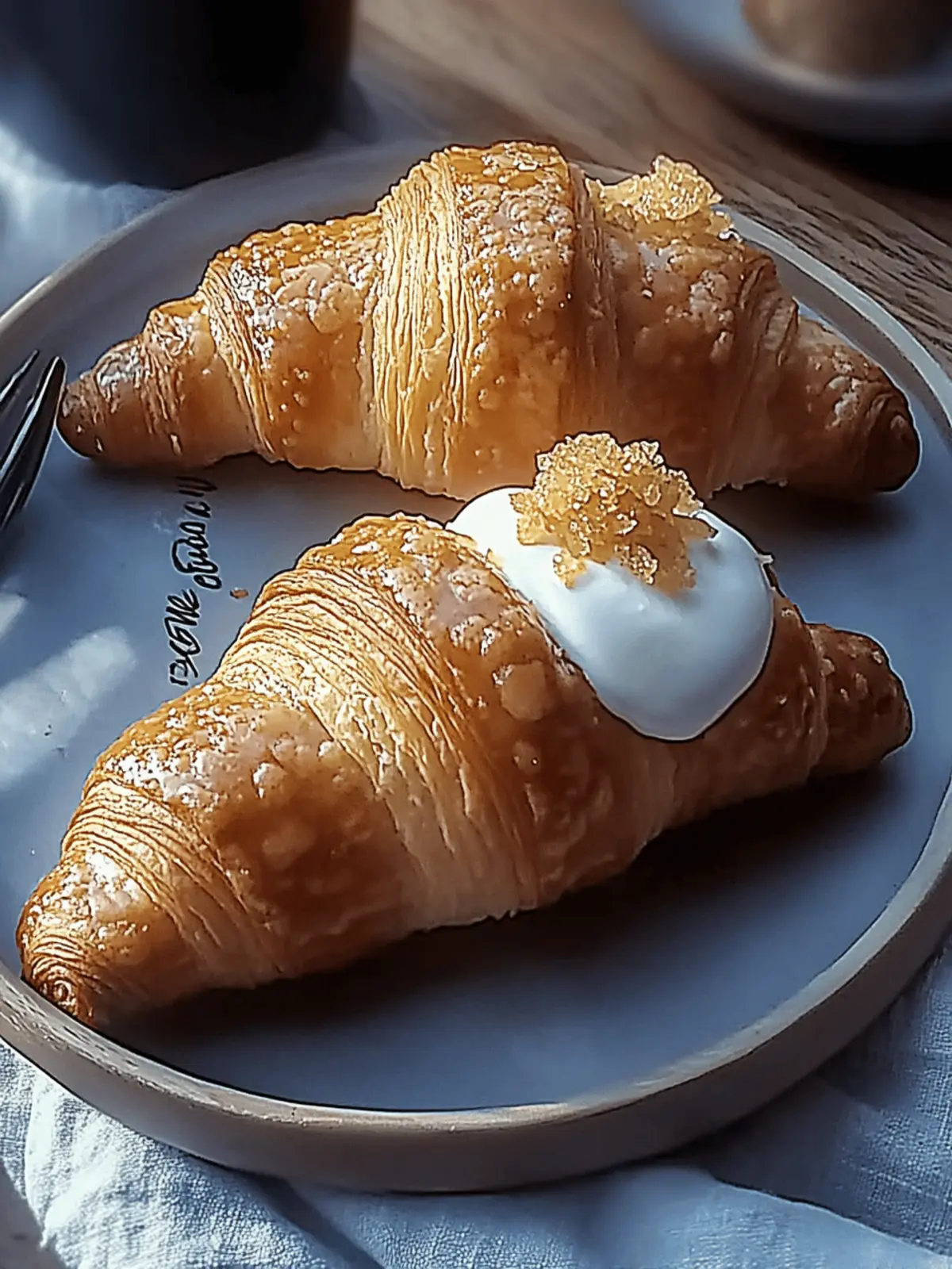 Shahi Tukda Croissant