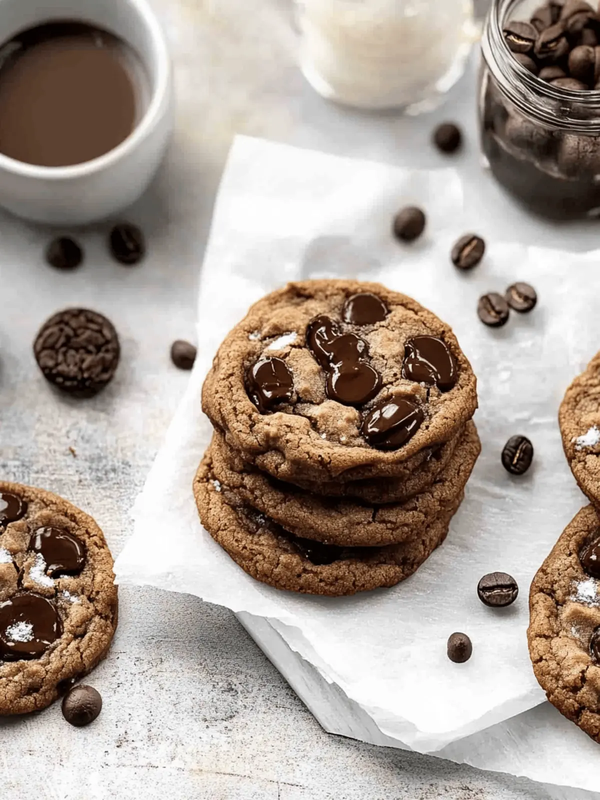 Chewy Chocolate Espresso Cookies