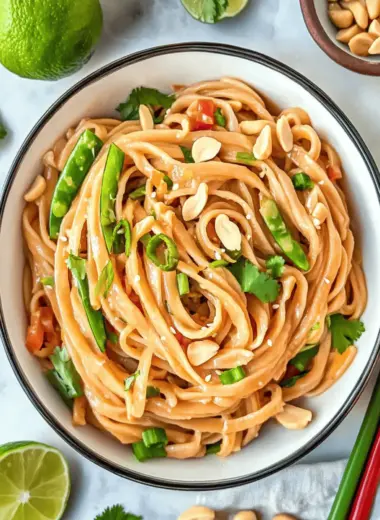 Peanut Noodles