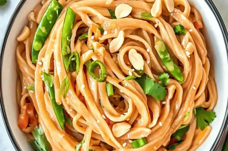 Peanut Noodles: A Vibrant Linguine Salad You’ll Love 1 Peanut Noodles