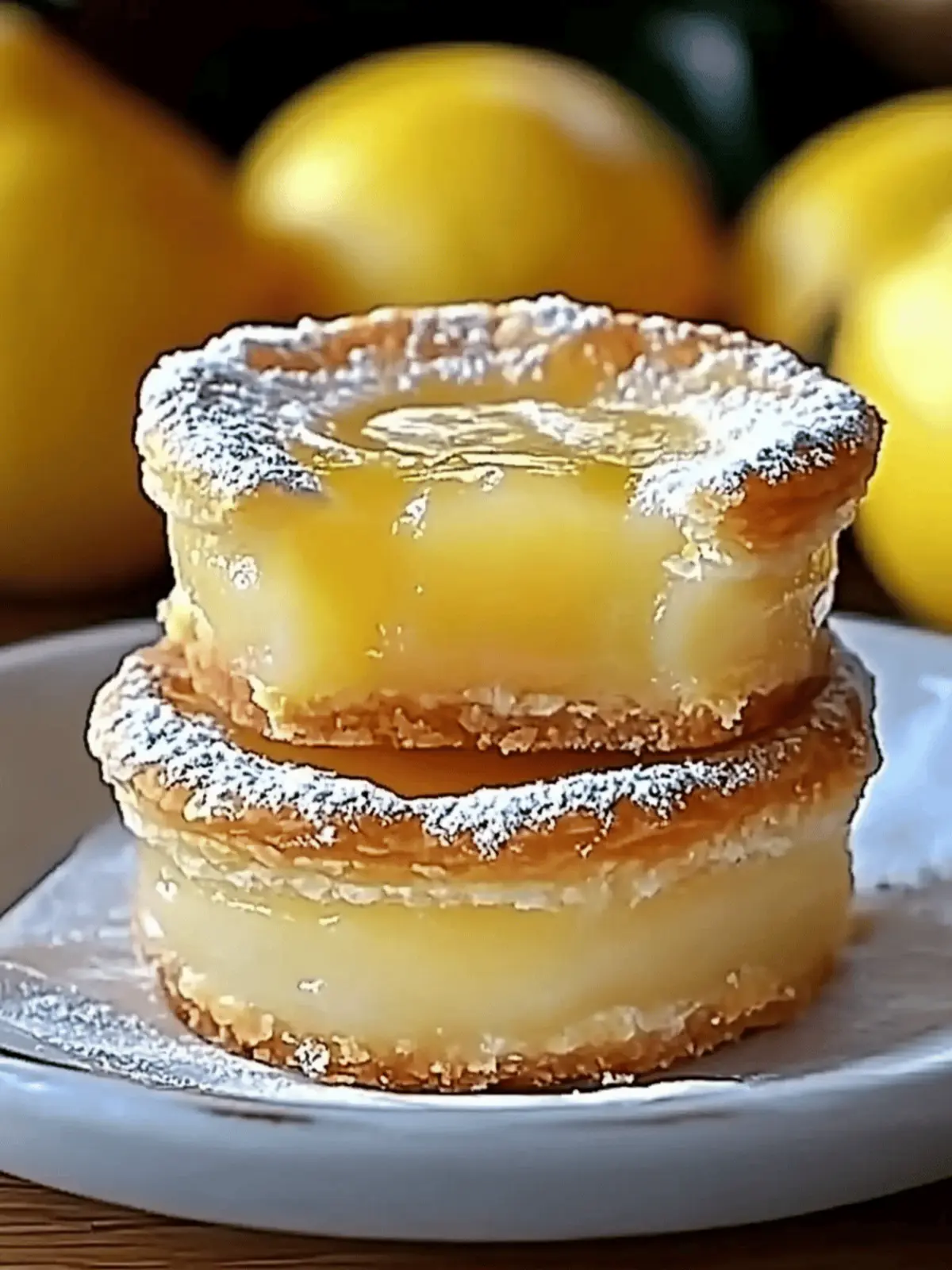 Baby Lemon Impossible Pies