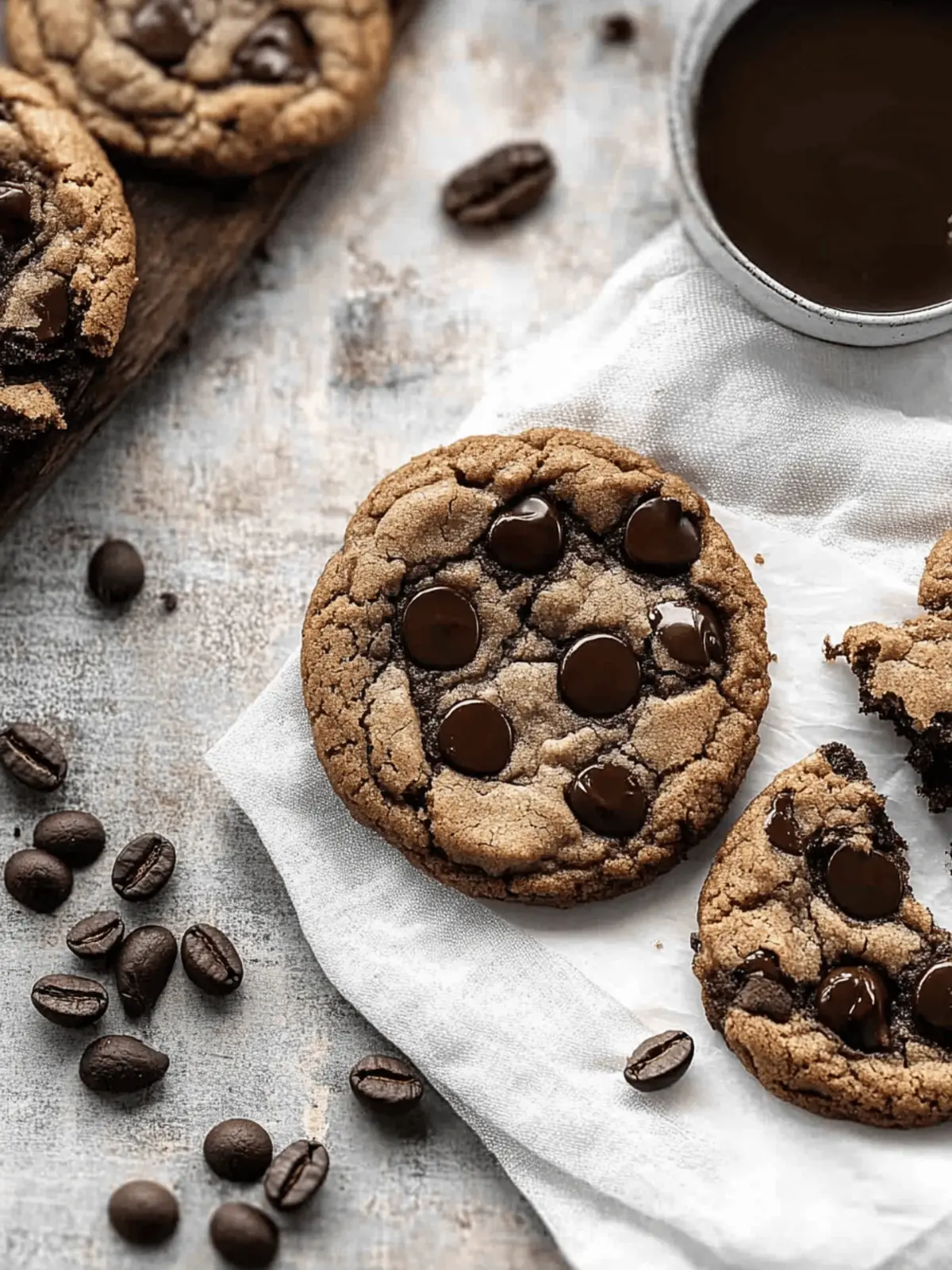 Chewy Chocolate Espresso Cookies