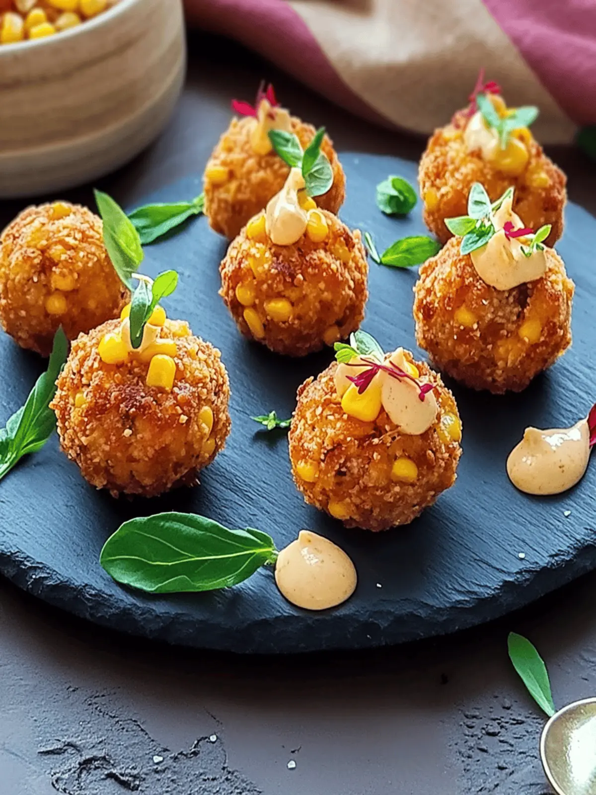 Cheese Corn Balls