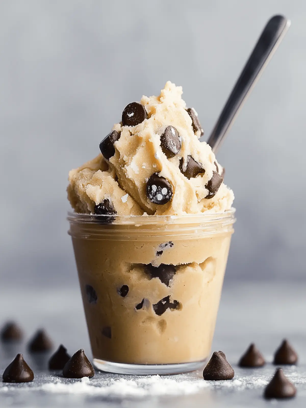 Edible Cookie Dough for One