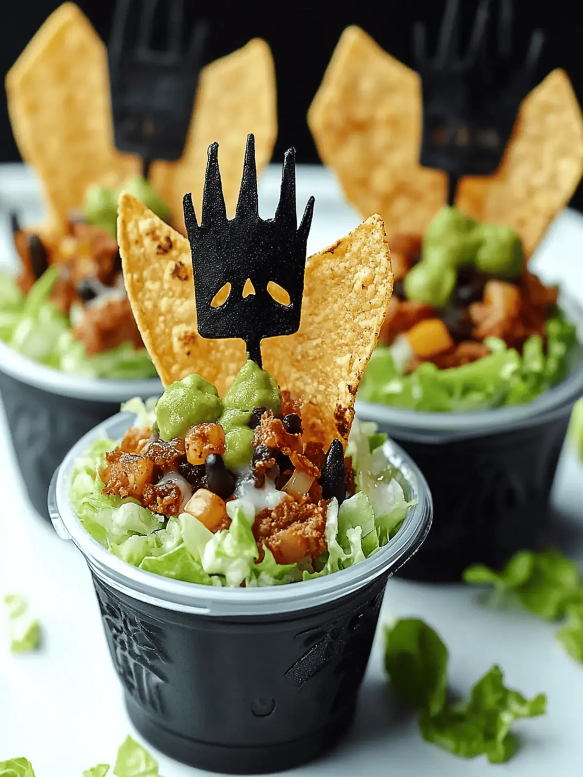 Graveyard Taco Cups