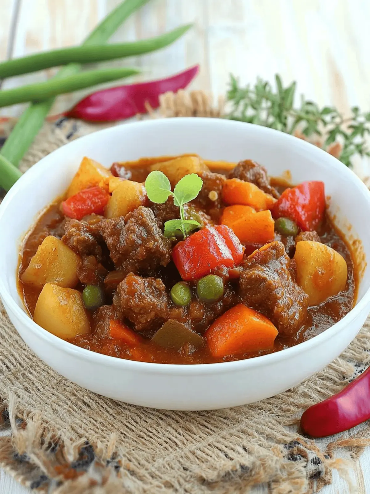 Beef Kaldereta