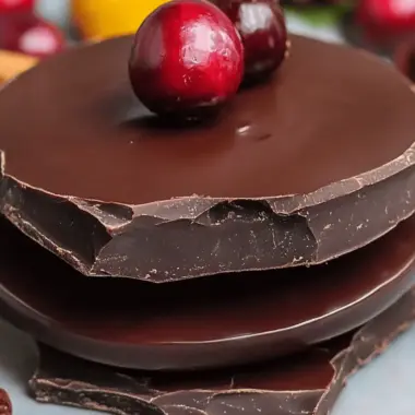 Chocolate Covered Cranberry Sauce