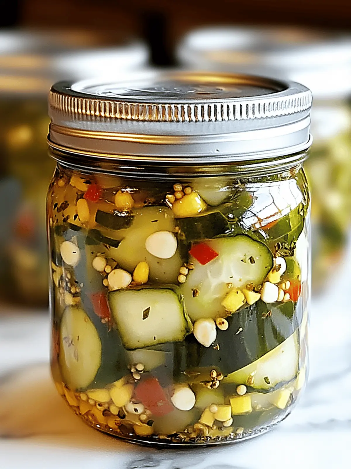 Sweet and Spicy Pickle Relish