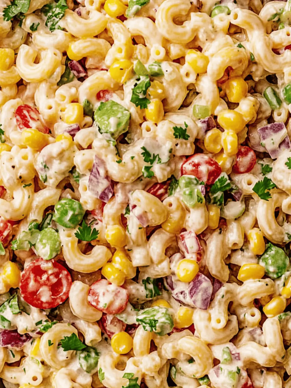 Mexican Macaroni Salad