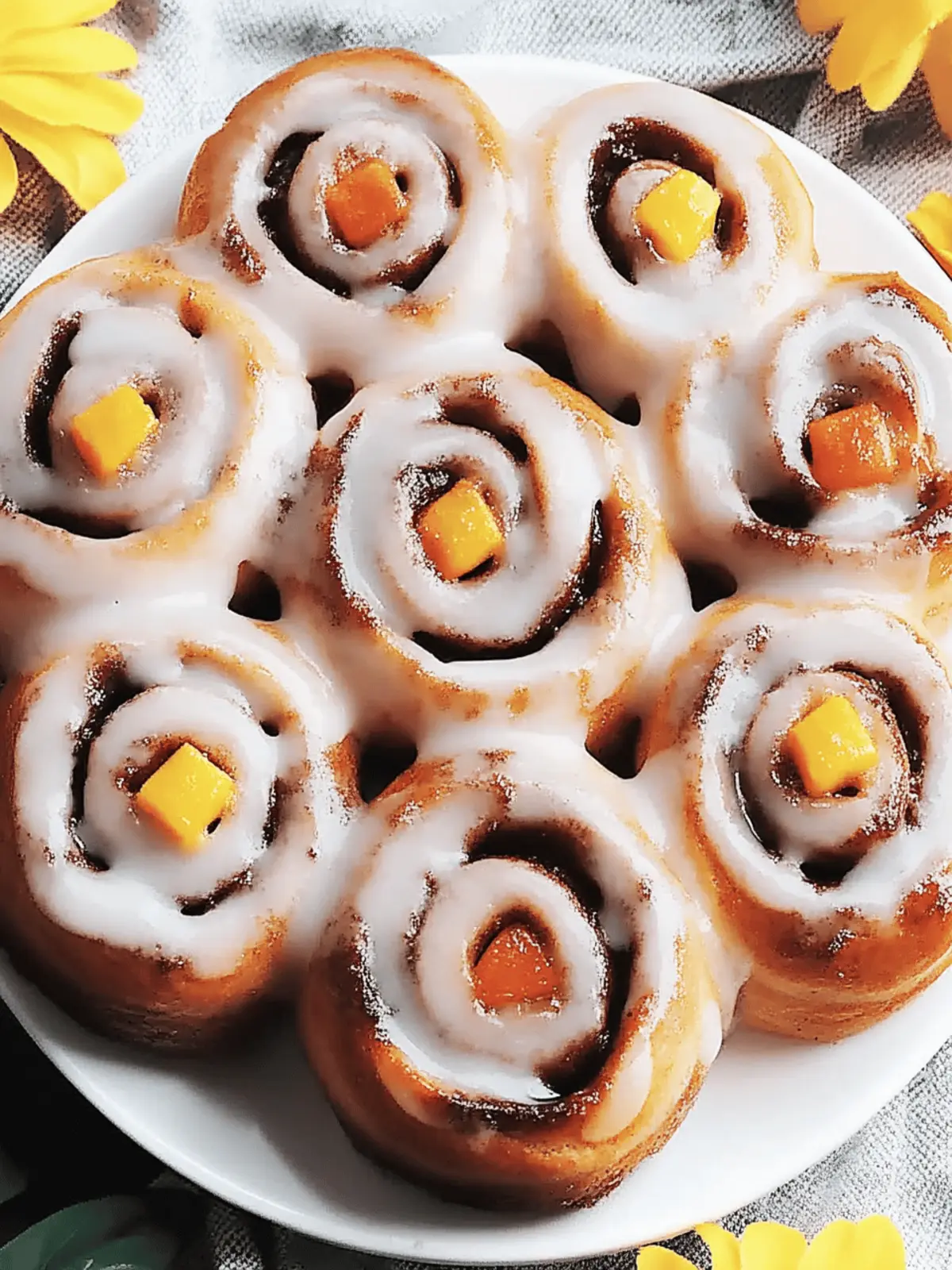 Creepy Crawly Cinnamon Rolls