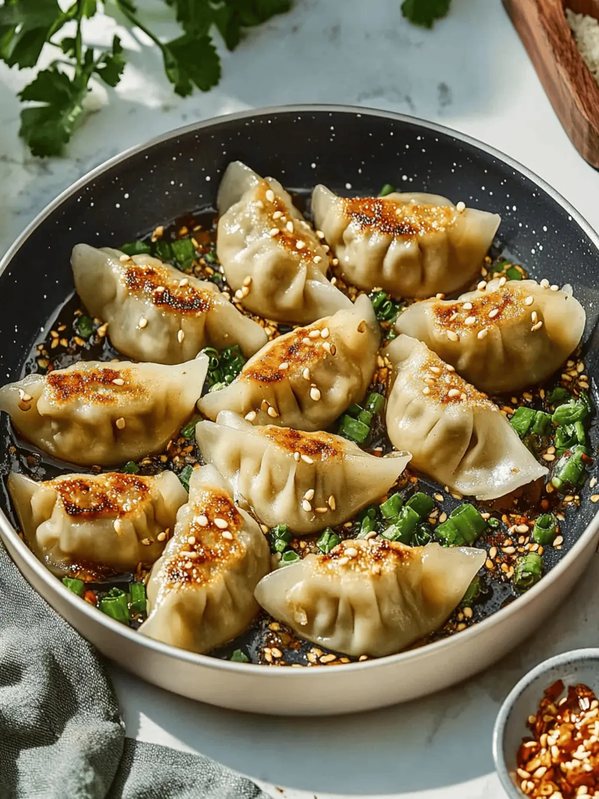 One Pan Dumpling