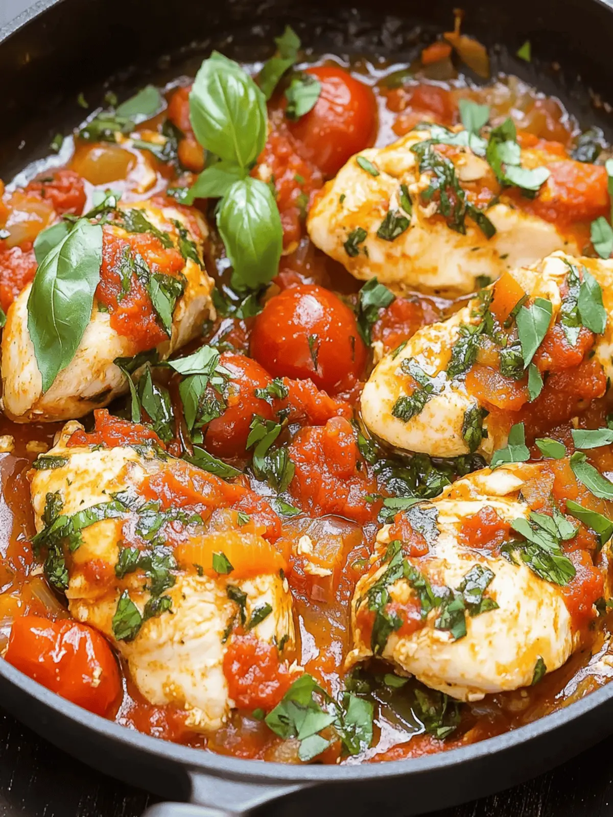 Chicken Pomodoro Skillet