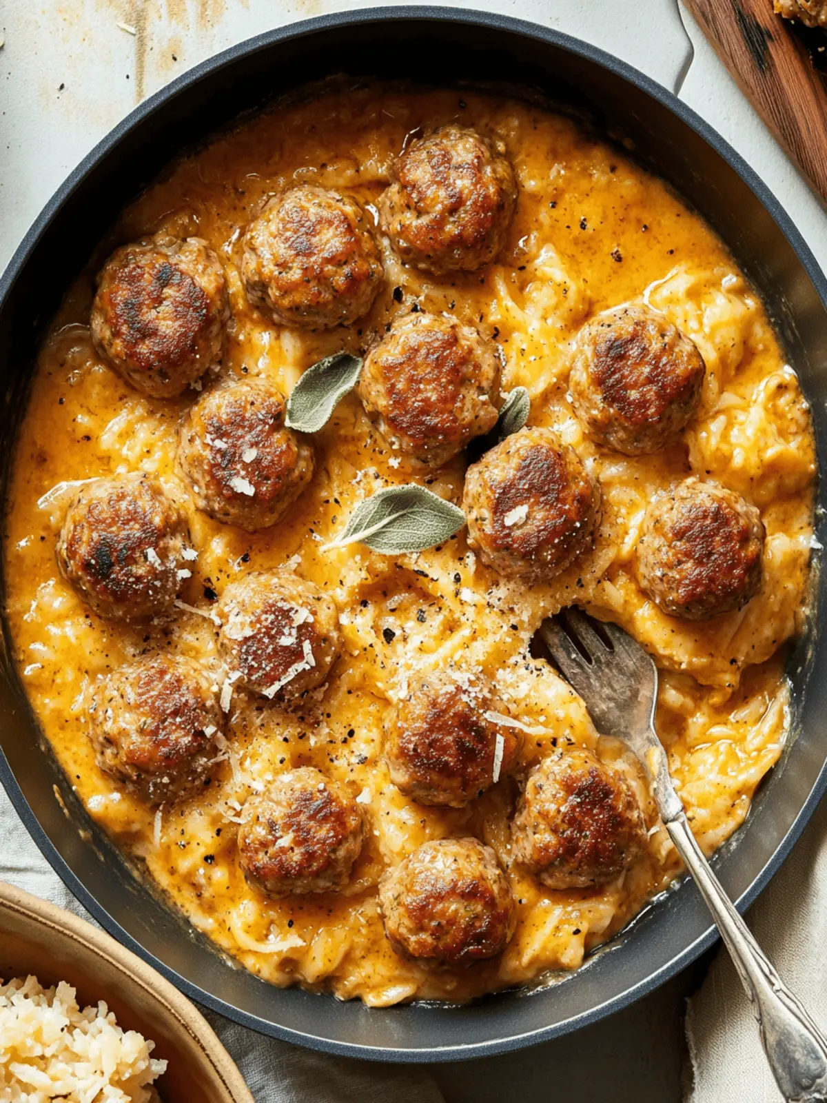 Sage Turkey Meatballs