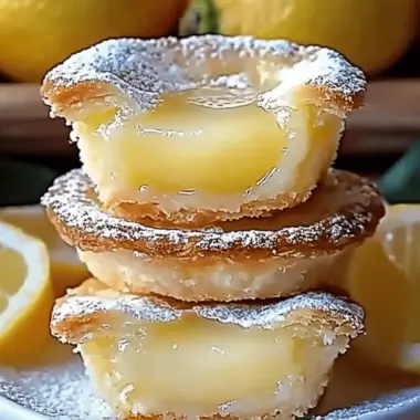 Baby Lemon Impossible Pies