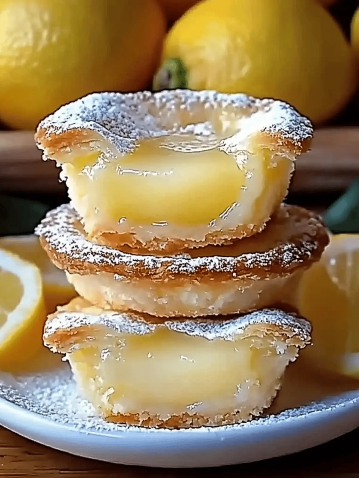 Baby Lemon Impossible Pies