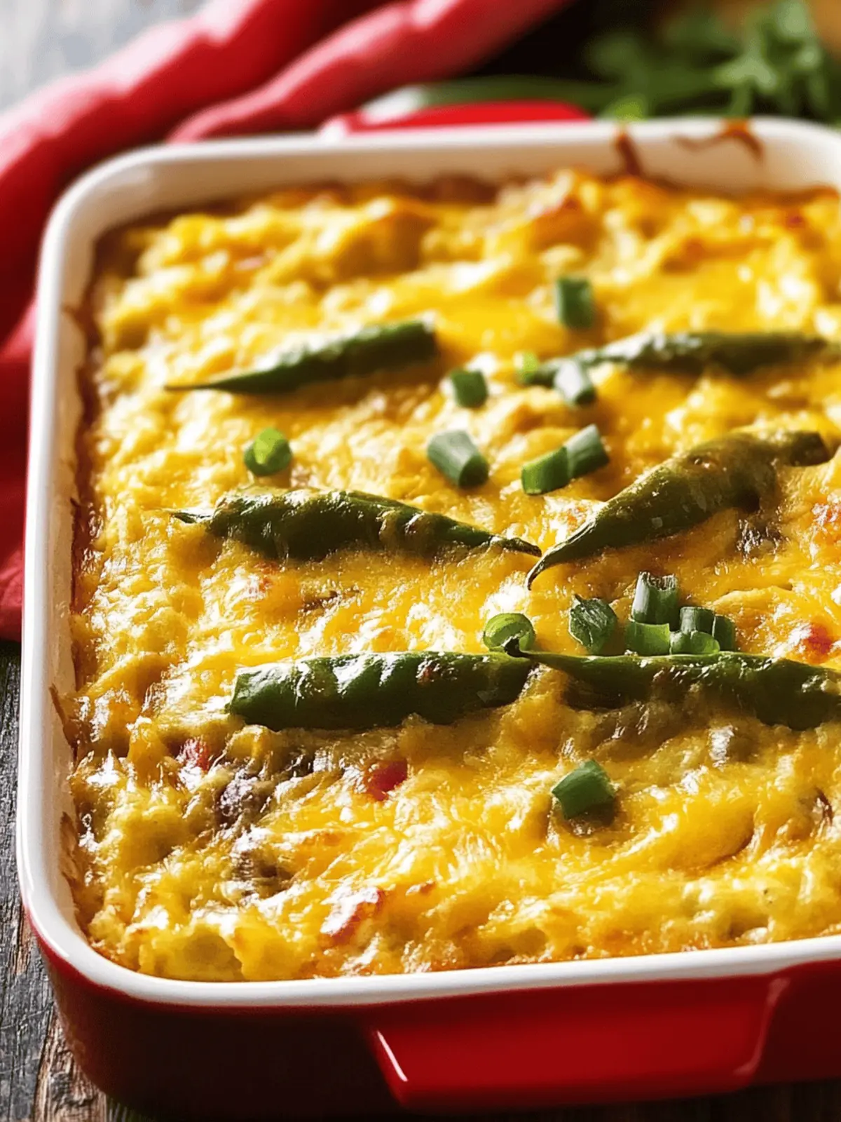 Mouthwatering Chile Rellenos Casserole for Easy Comfort Food 2 Chile Rellenos Casserole