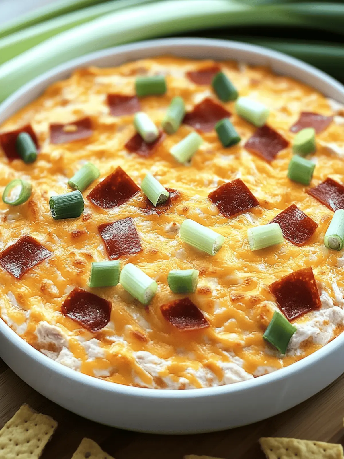 Cold Buffalo Chicken Dip