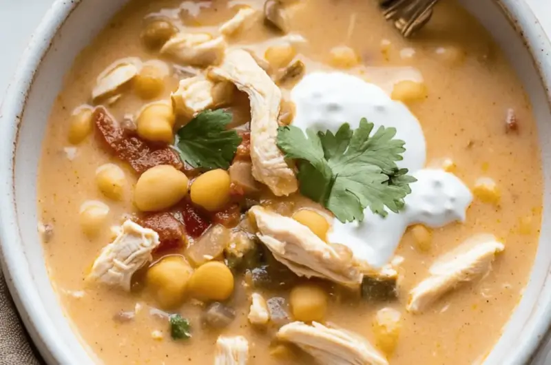 Pepper Jack White Chicken Chili