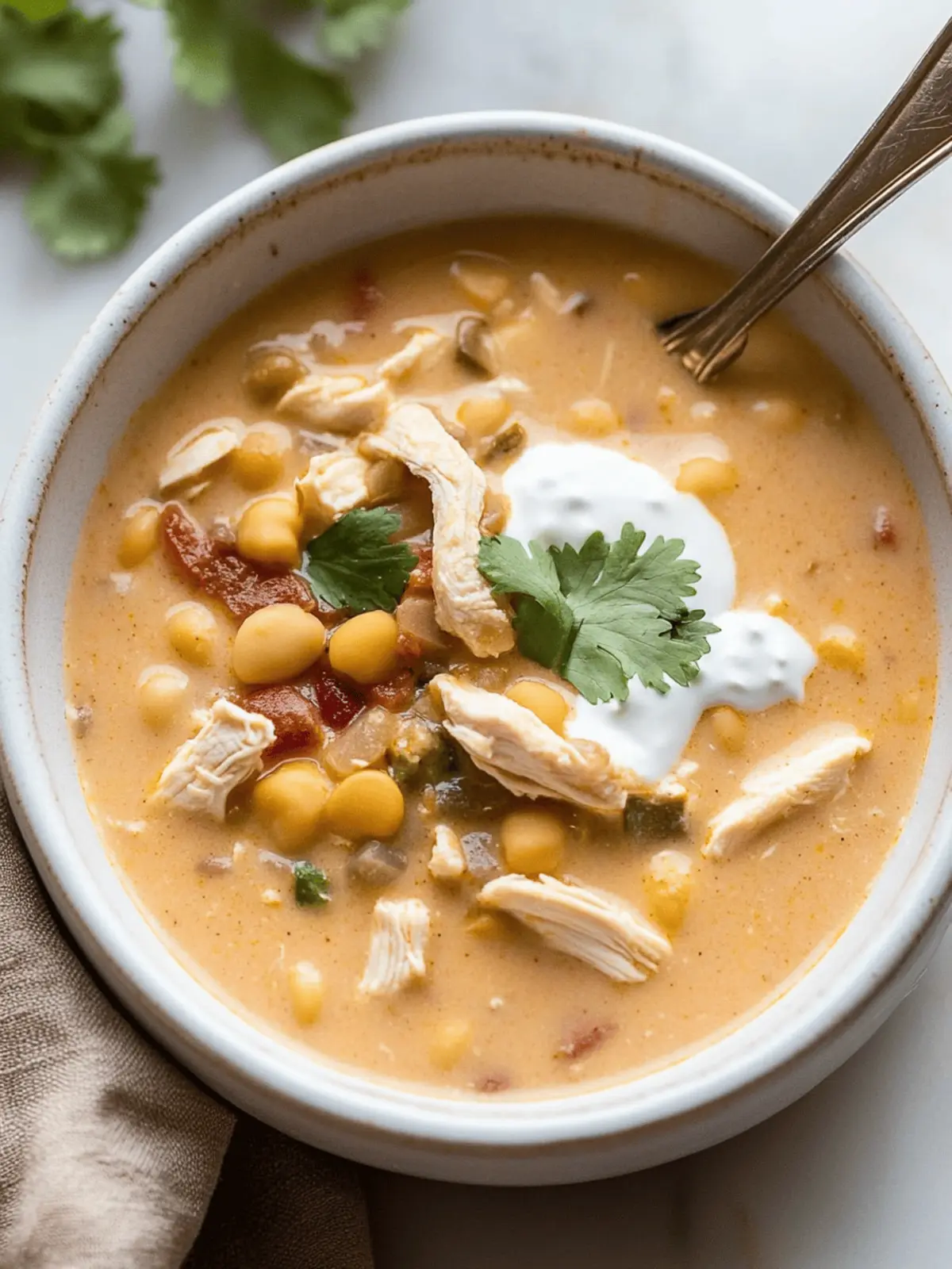 Pepper Jack White Chicken Chili