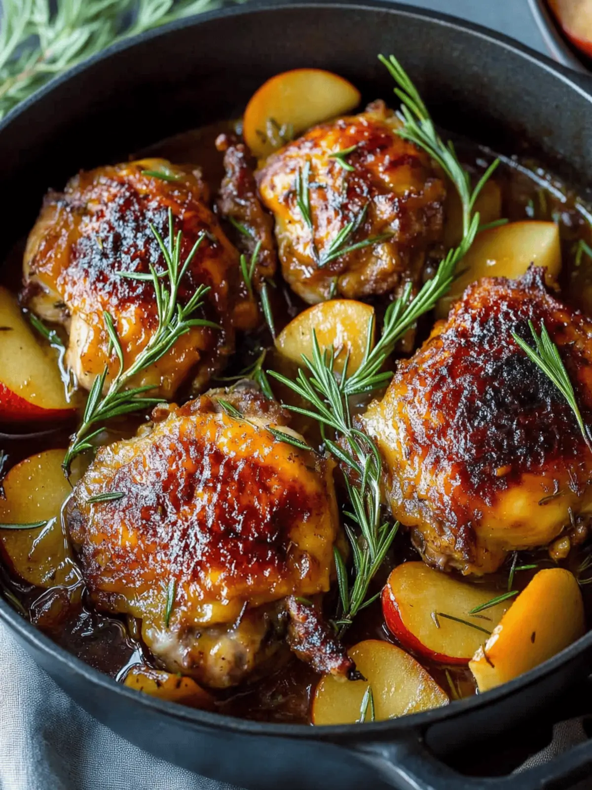 Savory Rosemary Apple Cider Chicken to Warm Your Autumn Nights 3 Rosemary Apple Cider Chicken