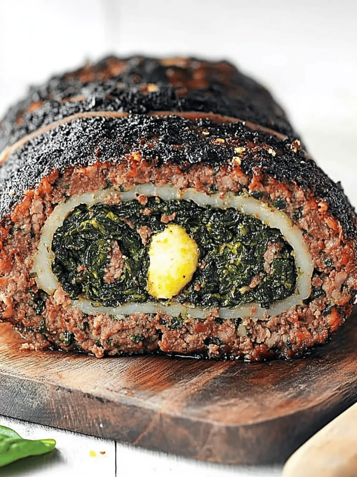 Spinach Stuffed Meatloaf: A Mouthwatering Twist You’ll Love 2 Spinach Stuffed Meatloaf