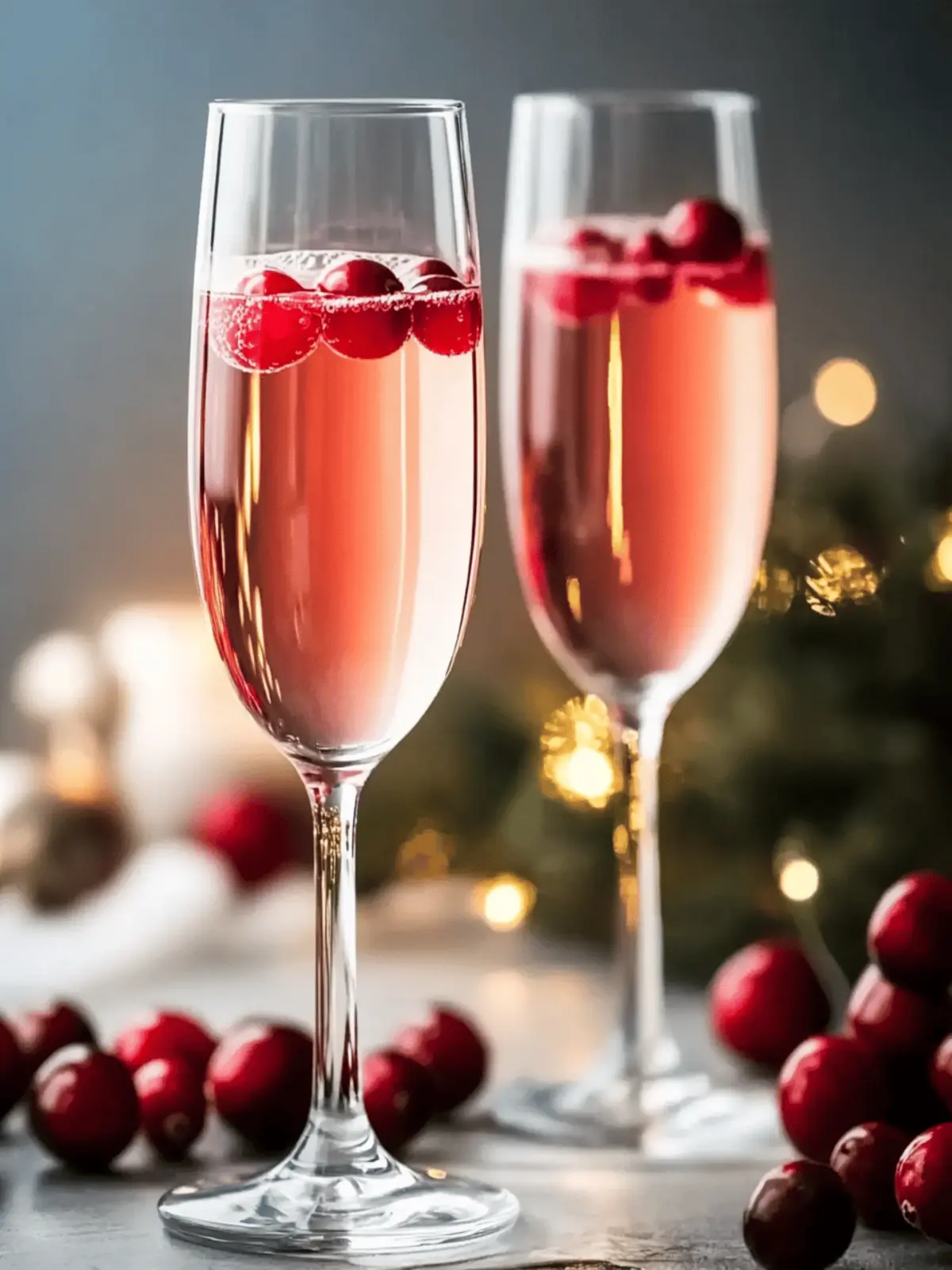 Cranberry Mimosa