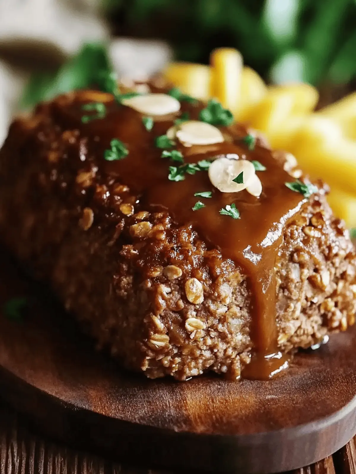 Meatloaf With Oatmeal