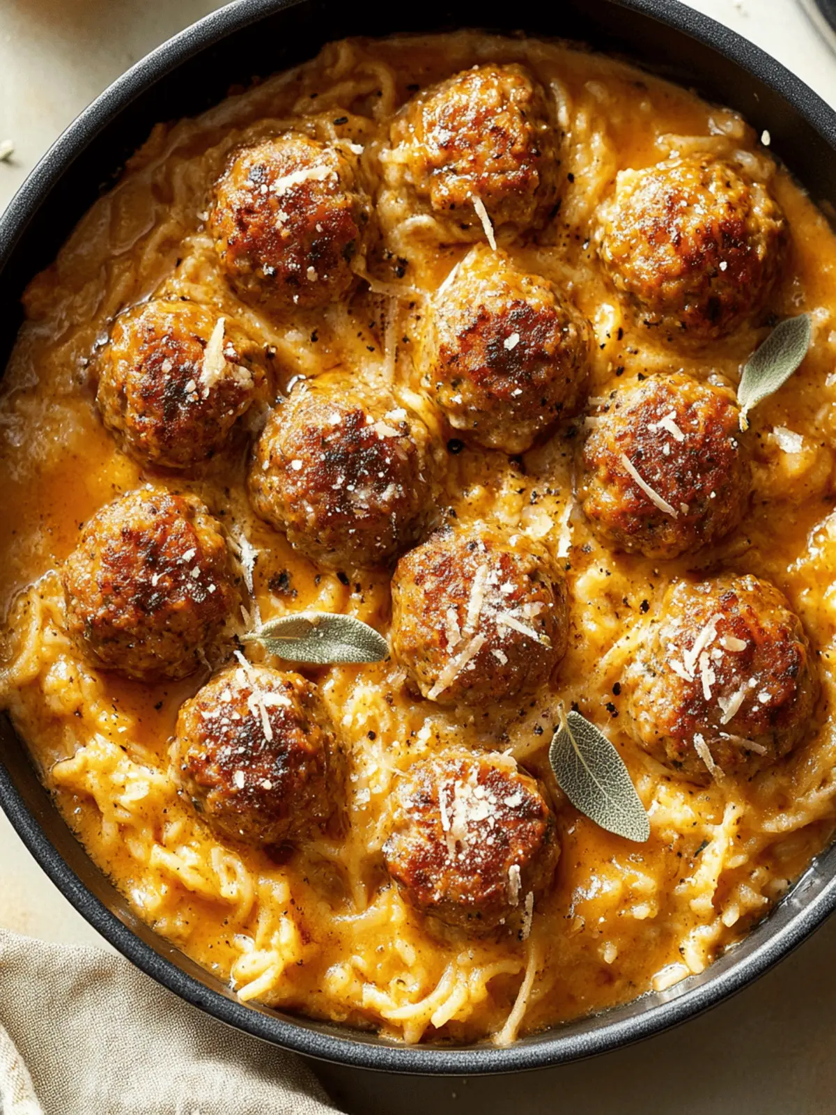 Sage Turkey Meatballs