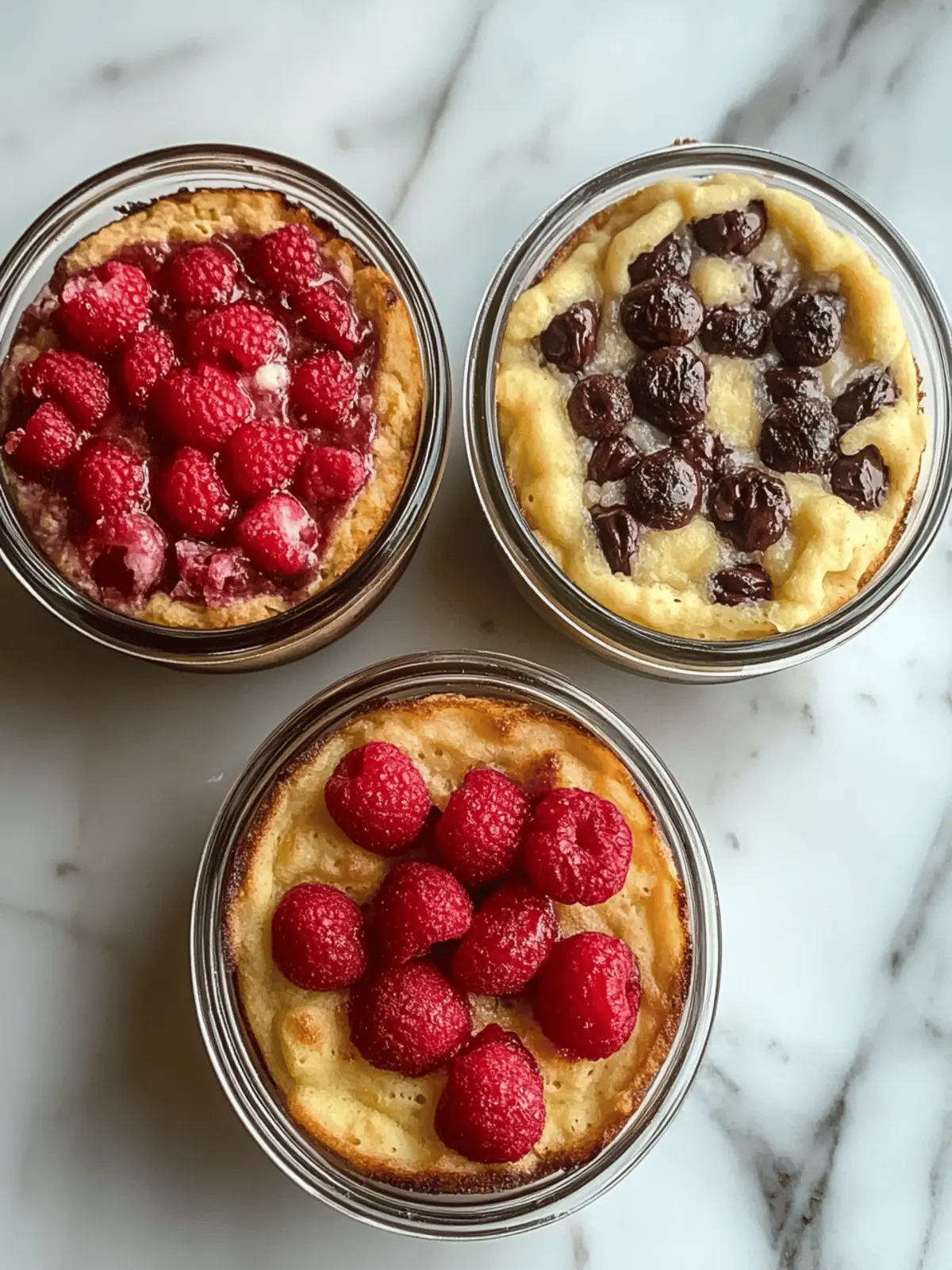 Baked Protein Pancake Bowls