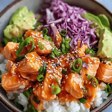 Spicy Salmon Bowl