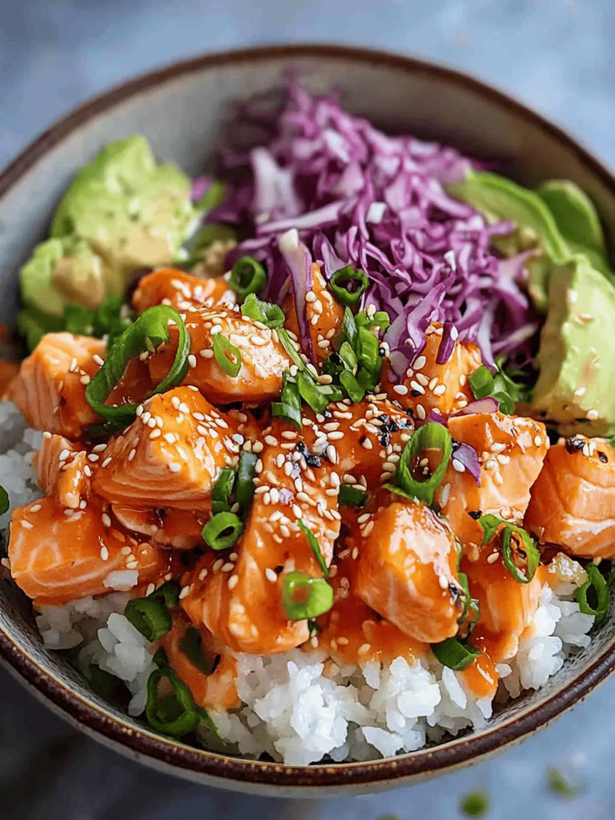 Spicy Salmon Bowl