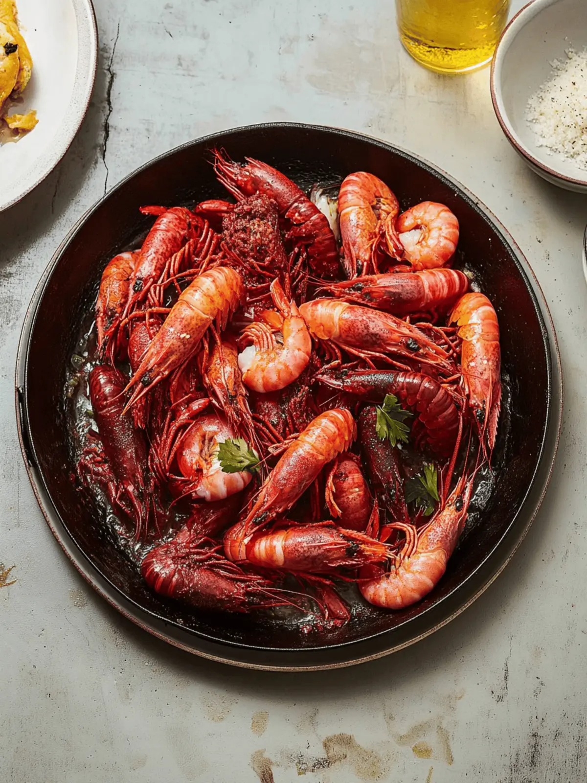 Crawfish and Shrimp Pot with Sweet Potatoes and Blackberries 3 Crawfish and Shrimp Pot