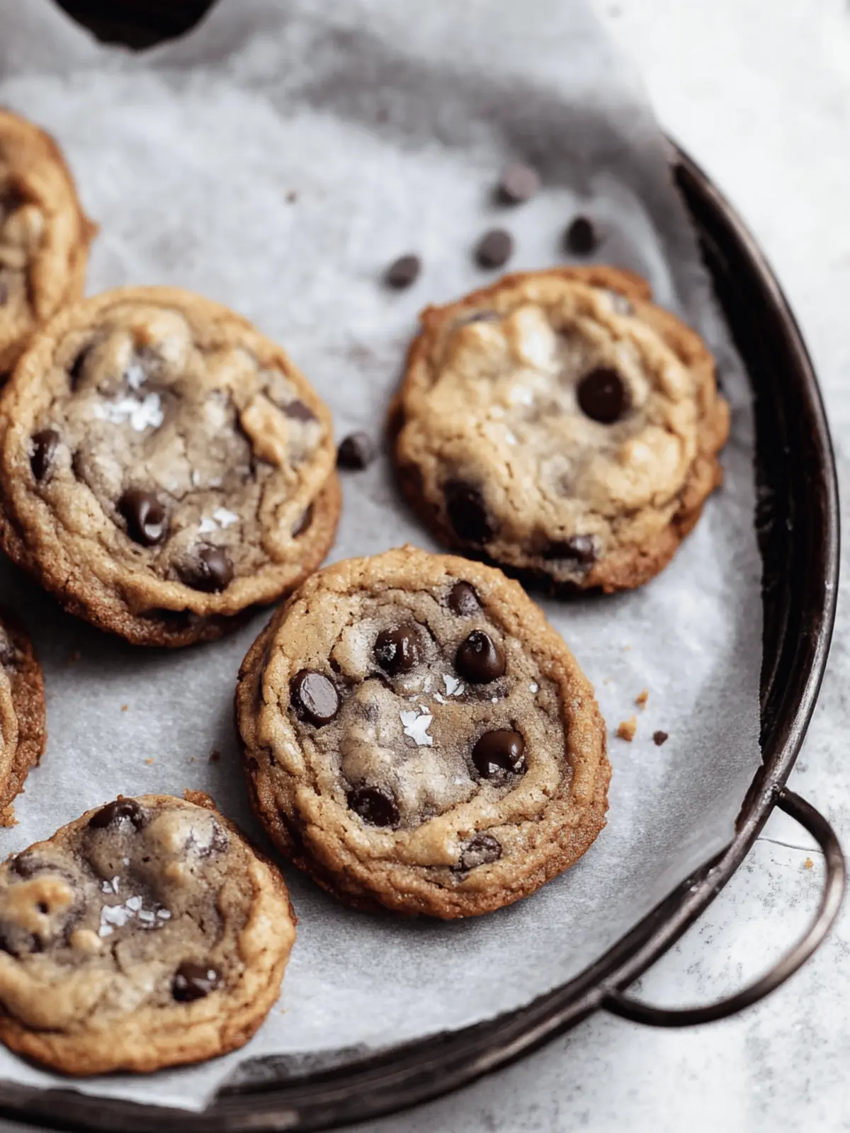 Banana Bread Chocolate Chip Cookies