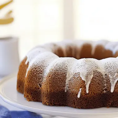 Sweet Potato Bundt Cake