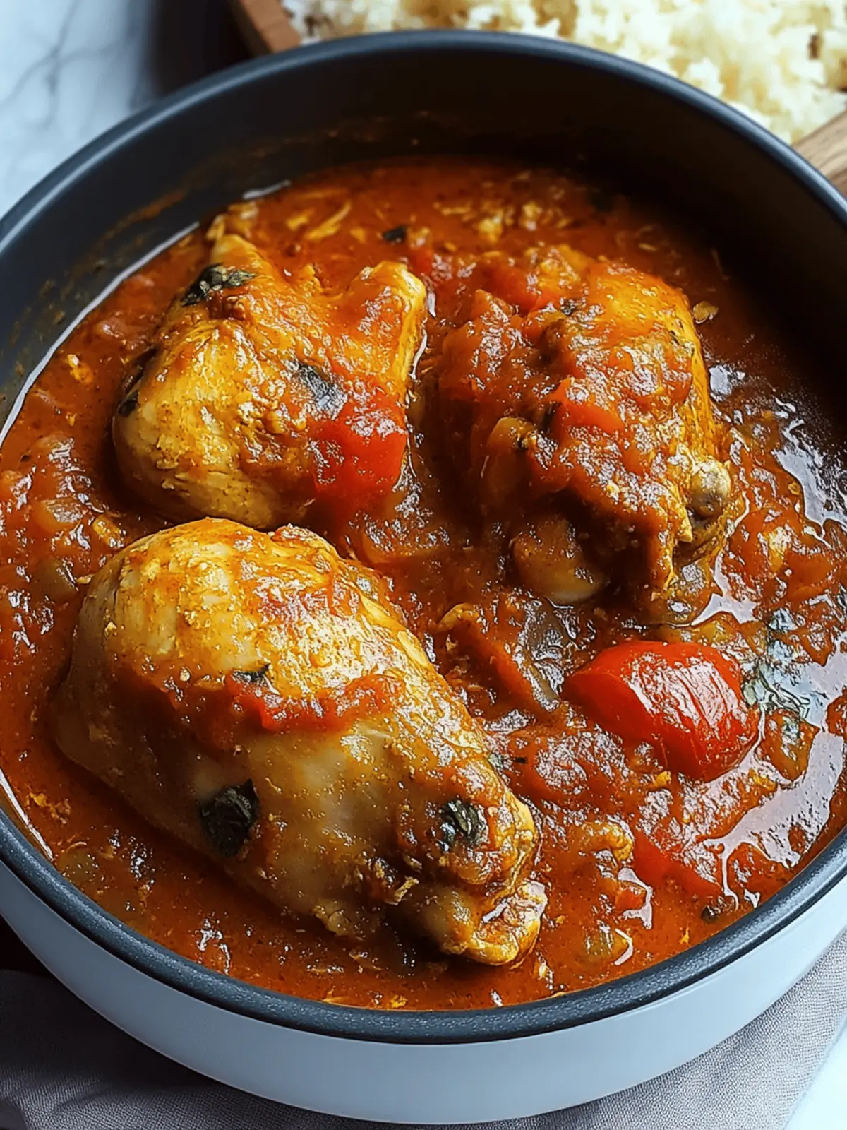 Nigerian Chicken Stew