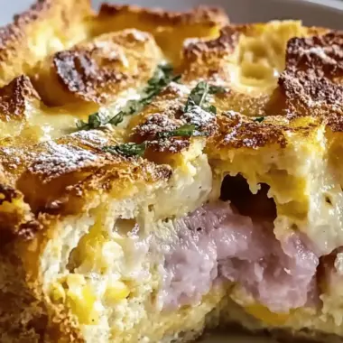 Monte Cristo Breakfast Casserole