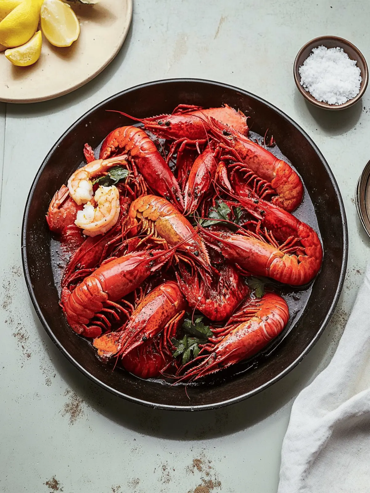 Crawfish and Shrimp Pot with Sweet Potatoes and Blackberries 4 Crawfish and Shrimp Pot