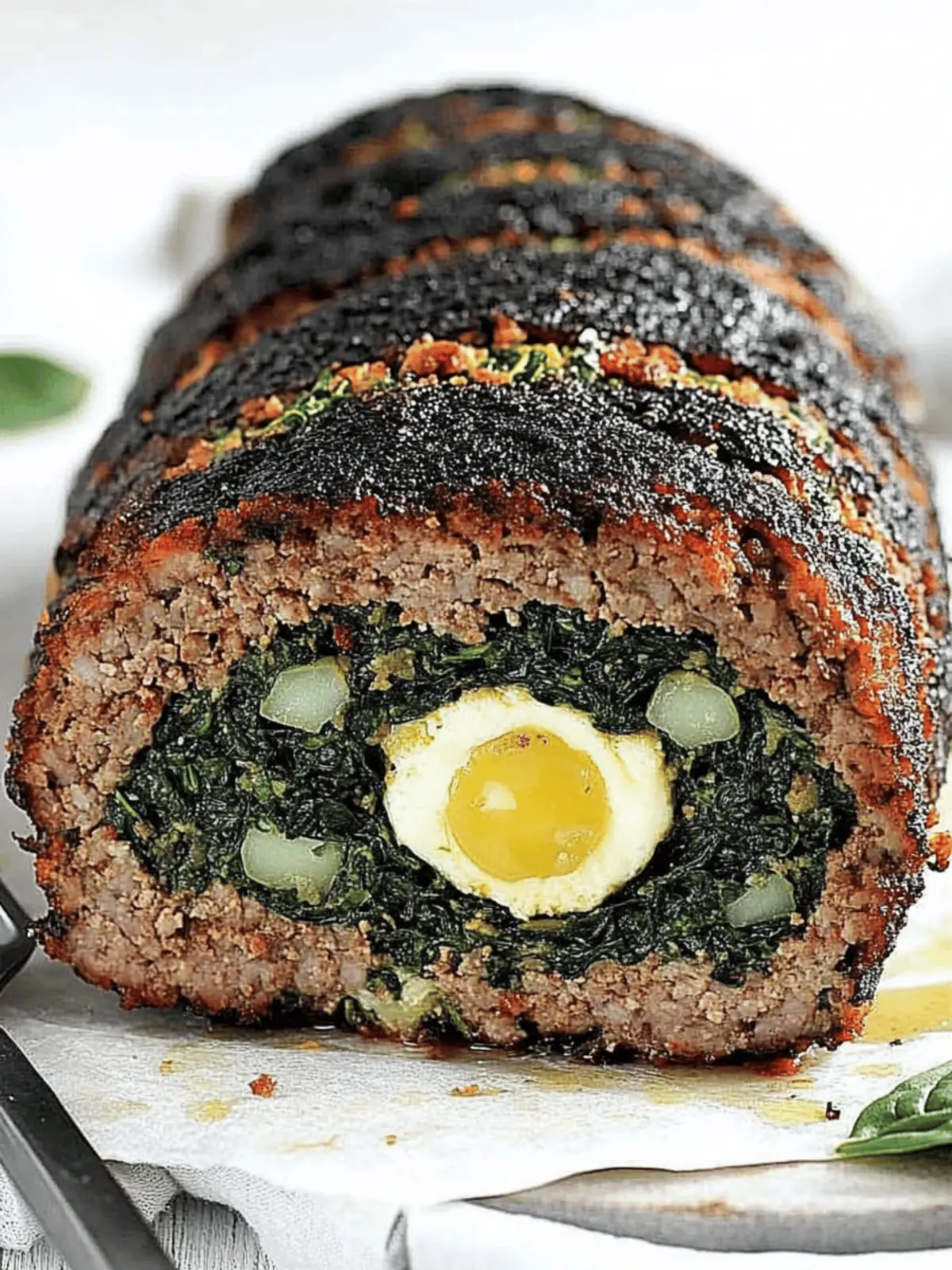 Spinach Stuffed Meatloaf: A Mouthwatering Twist You’ll Love 4 Spinach Stuffed Meatloaf